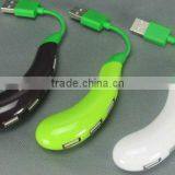Multi-colors Eleplant 4 Ports Usb Hub for Promotion