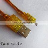 Factory Colorful Charging and Data Perfume Micro Cable