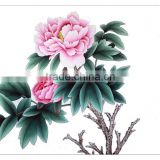 Ancient Painting for Peony Bai Jiao of Great Fortunes