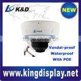 WiFi Waterproof Dome Camera With FCC, RoHs, CE Approved