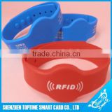 Europe Custom 125khz Silicone RFID wristband