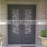 2013 Top-selling Modern Wrought Iron Double Entry Doors thumbnail-1