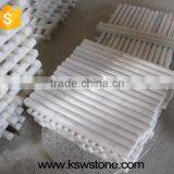 China White Carrara Oriental White Marble Flooring Tiles thumbnail-5