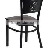 Modern Restaurant Seating Mental Used Coffee Shop Chairs thumbnail-3