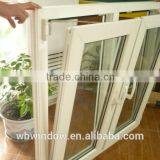 European style of PVC/UPVC tilt and turn glass window ,PVC/UPVC windows and doors