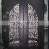 Exterior Decorative Wrought Iron Door thumbnail-1