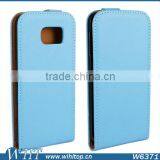 Magnetic Vertical Style Magnetic Flip Genuine Leather Case for Samsung Galaxy S6 G9200 thumbnail-5