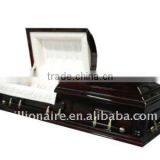 Poplar Venner Wooden Casket Funeral Supples thumbnail-1