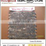 Dark Emperador Broken Edge Marble Mosaic Tiles thumbnail-2