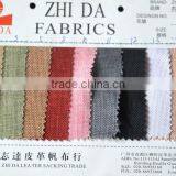 1 Yard MOQ Cheap Multi Colors 100 Linen 100 Waterproof Hemp Canvas Fabric Wholesale thumbnail-1