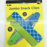 Jumbo Plastic Handy Magnetic Food Bag Clips Grip Clamp Keep Food Dry Fresh thumbnail-2