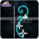 Holiday Decoration Street Pole Light Motif