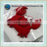 Funny Crab Custom 3d Pvc Keychain/pvc Card Keychain/pvc Keychain