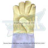 Chrome Gloves With Kevlar Palm ( SUP-PPE-HAP-K/PAPWPCHG-523B-1 )