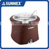 SUNNEX Professional Luxury Brown 304 Bain Marie With Free Ladle Hotel Soup Warmer thumbnail-6