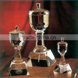Fashion Clear Crystal Trophy Unique Crystal Awards