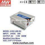 Meanwell 600W Modified DC-AC Pure Sine Wave Power Inverter A302-600-B2