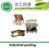 used waste paper pulp tray for industial package