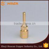 Brass Smooth Jet Spray Nozzle 1/4" Threads,Geyser Brass Nozzle,Brass Fountain Nozzle thumbnail-1