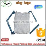 100% virgin polypropylene woven sling bag high quality sling bag for cement from shandong yantai