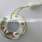 Led Lamp Holder Gx53 Gu10 Mr16 Holder Round Shape Silver Plating Fixture Holder Easy to Install High Quality 3 Years Warranty thumbnail-5