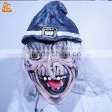 Halloween Custom Human Face Scary Realistic Cosplay Rubber Ugly Old Man Mask Latex Horror Mask thumbnail-4