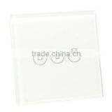 Newest Design 3 Gang 1 Way Wall Light Touch Switch With LED Indicator thumbnail-6