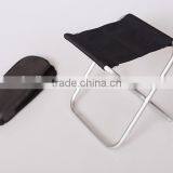 Portable Outdoor Camping Fishing Picnic Hiking Aluminu Stool Folding Black Chair thumbnail-4