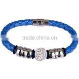 Metal Stainless Steel Clasp for Men Leather Bracelet With Braid Braceler&bangles for Beads Bracelet thumbnail-1