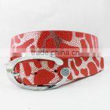 2015 New Design Fashion Belts for Lady PU Belts With Rhinestone Buckles thumbnail-3