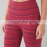 Custom Popular Style Breathable Yoga Pants for Women in Fitness Sportswear Hot Sale in 2016 thumbnail-1