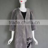 European and American Wind Lambs Wool Sheep Sheared Fur One Dress Coat Female Long Fur Coat in Winter Supplier's Choice thumbnail-1