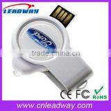 Epoxy Logo Swivel Plastic USB Flash Drive, 8GB Shinning Light New Design USB Flash Memory thumbnail-4