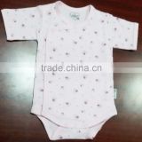 BABY ROMPER PINK WITH FLOWER AOP