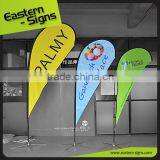 Top Advertising Flying Banner Custom Printing Free Design Teardrop Advertising Feather Banner thumbnail-5