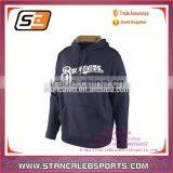 Long Blank Back Zipper Man Zipper Sweatshirt no Hood