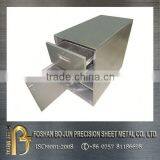 Customized High Quality Product Atomized Stainless Steel Drawer Cabinet Exports Fabrication