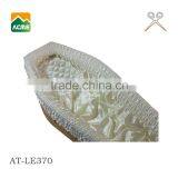 AT-LE370 Good Quality Hotsell Polyester Coffin Lining Factory