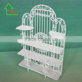 Vintage Dollhouse Wire Wicker Look Shelf Baker's Rack Miniature Toy thumbnail-1