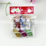 Factory Sale Attractive Style Cheap Small Powder Santa Claus Christmas Tree Decorations in Many Style thumbnail-6