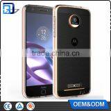 Amazon Hot Sale Anti Scratch Ultra Thin Soft TPU Transparent Acrylic Combo Case Back Cover For Moto Z Force Clear Case thumbnail-6