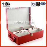 High Quality Wine Box Wood/6 Bottle Wood Wine Box for Folding Wedding Invitation thumbnail-2