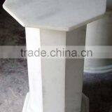 White Marble Coffee Table Stand