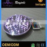 Rechargeable Multi-Color Changing Round Bottle Glorifier LED Light Base thumbnail-4