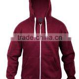 Maroon Zip Hoodie thumbnail-1