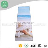 Top grade non slip yoga mat towel softextile rubber grips