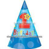 1st Birthday Boy Party Hats