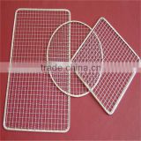 round BBQ mesh/square barbecue bbq wire grill/rectangle BBQ cooking wire net