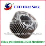 HS102 aluminium cob led light heat sink