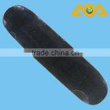 7.75" Hard Rock Blank Stained Yellow Skateboard Deck thumbnail-4